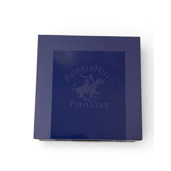 Beverly Hills Polo Club Mens Black Dial Chronograph Watch In Original Box, New - Picture 7 of 11